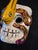 Mexican Mid 20th Century Calavera Mexican Folk Mask For Sale - Image 3 of 10