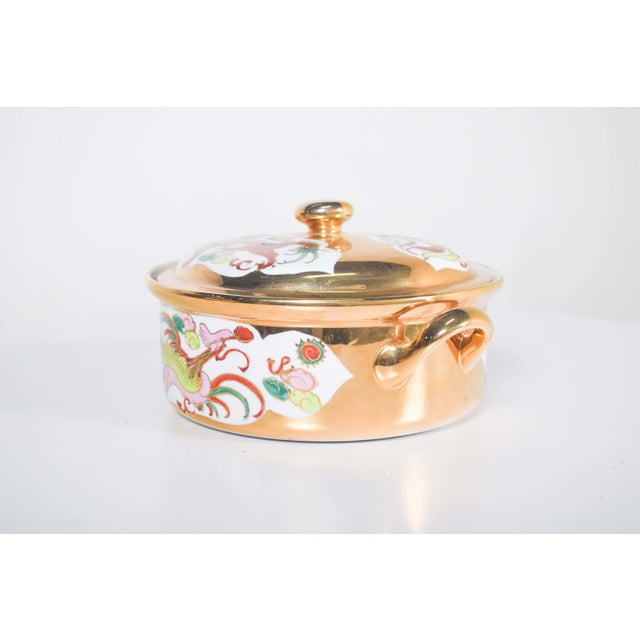 Chinese Porcelain Pot with Two Handles, 1920 For Sale - Image 9 of 11