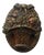 1920s Oval Cast Iron Floral Door Knocker For Sale