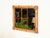 Mid-Century Italian Rectangular Mirror in Bamboo and Rattan, Italy, 1970s For Sale - Image 6 of 11