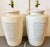 Pair of Handmade Heavily Textured Plaster Table Lamps From 80's For Sale In Miami - Image 6 of 7