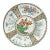 Large Early 20th Century Famille Chinese Porcelain Plate Charger For Sale