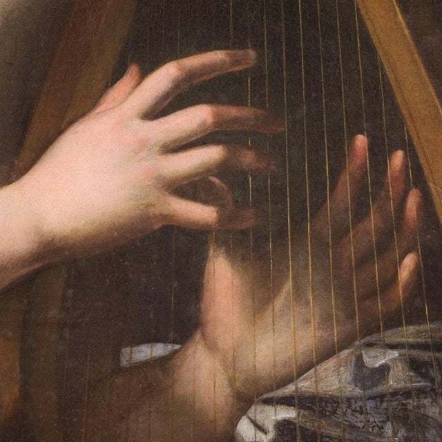 Apollo Playing the Lyre, Nude, 1680, Oil on Canvas For Sale - Image 13 of 14