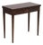 English Style Flip Top Mahogany Game Hall Table For Sale