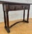 Castilian Console Table with 2 Carved Drawers, 1940s For Sale - Image 10 of 13