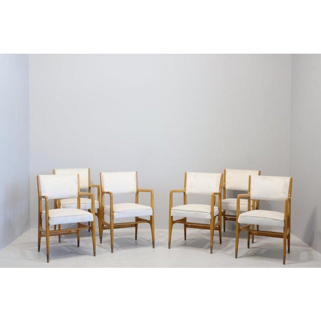 Mod. 110 Chairs by Gio Ponti for Cassina. Italy, 1950, Set of 6 For Sale - Image 10 of 18