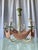 Six-Arm Chandelier in Enameled Sheet Metal, 1940s For Sale - Image 14 of 15