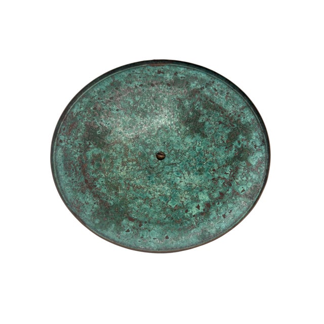 Carl Sorensen Arts and Crafts Bronze Covered Bowl For Sale - Image 6 of 9