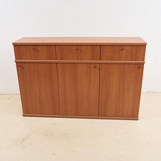 Brown Modern Laminate Wood Pantry Sideboard For Sale - Image 8 of 8
