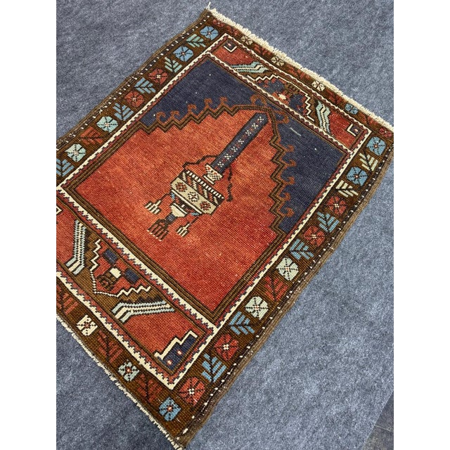 Early 21st Century Turkish Yastik Rug 2'4" x 3' For Sale - Image 5 of 5