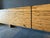 Vintage Postmodern Solid White Oak Parsons Dining Table For Sale - Image 11 of 12