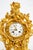 An antique Napoleon III clock in gilded bronze, skillfully chased, dating from the second half of the 19th century. The...