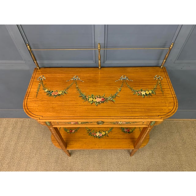 Painted Satinwood Side Table, 1910 For Sale - Image 15 of 18