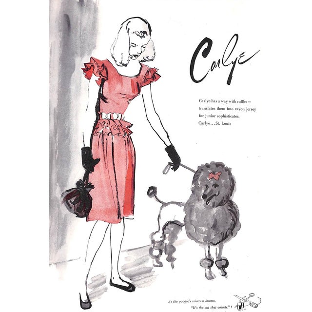 White Harper's Bazaar May 1946 For Sale - Image 8 of 10