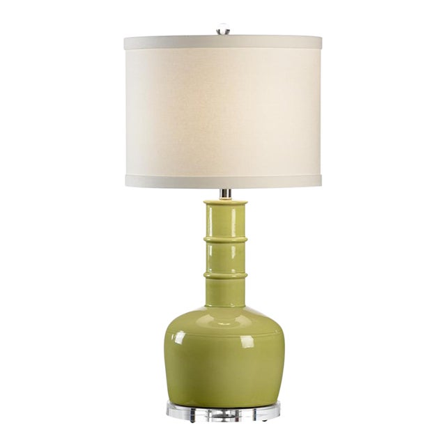 Wildwood Chang Ceramic Table Lamp - Kiwi For Sale