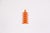 Used pendant lamp, designed by jørgen gammelgaard, original orange finish with normal signs of wear and patina. The lamp...