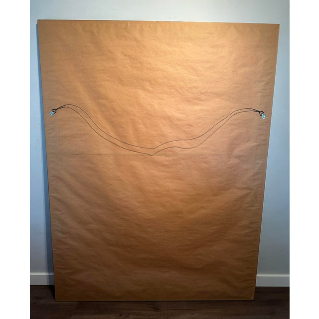 1950s La Moutarde Bornibus Original Vintage Large French Advertising Poster 54x69 Inches For Sale - Image 11 of 11