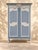Norman Bluish-Grey Wardrobe with Carved Decoration, 1810 For Sale - Image 4 of 6