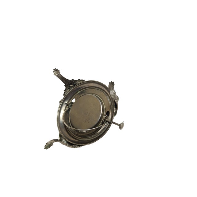 Art Deco Brass Caviar Bowl, Sweden, 1950s For Sale - Image 9 of 11