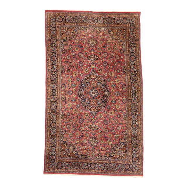 Large Vintage Persian Mashhad Rug, 09'06 X 16'00 For Sale