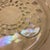 Federal Glass Vintage Federal Glass Moonglow Iridescent Plates Stack - Clear Rainbow Opalescent Whitehall Prism - Set of 15 For Sale - Image 4 of 4