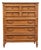 Sherrill Furniture Solid Cherry Italian Neoclassical Tuscan Style 38" Chest of Drawers 3100 For Sale