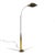 Metal Cedric Hartman 91 Co Floor Lamp in Brass and Stainless Steel For Sale - Image 7 of 12