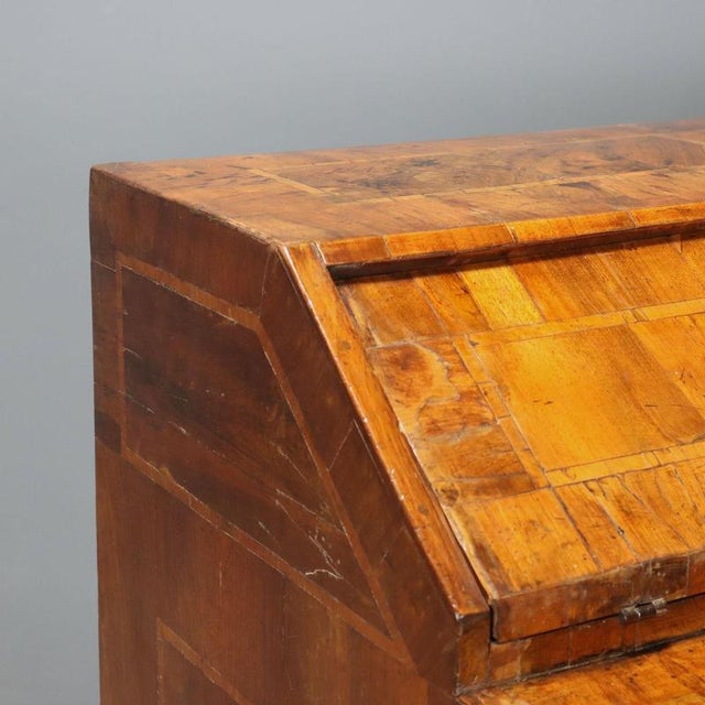 18th Century Walnut Bureau, Italy For Sale - Image 4 of 15