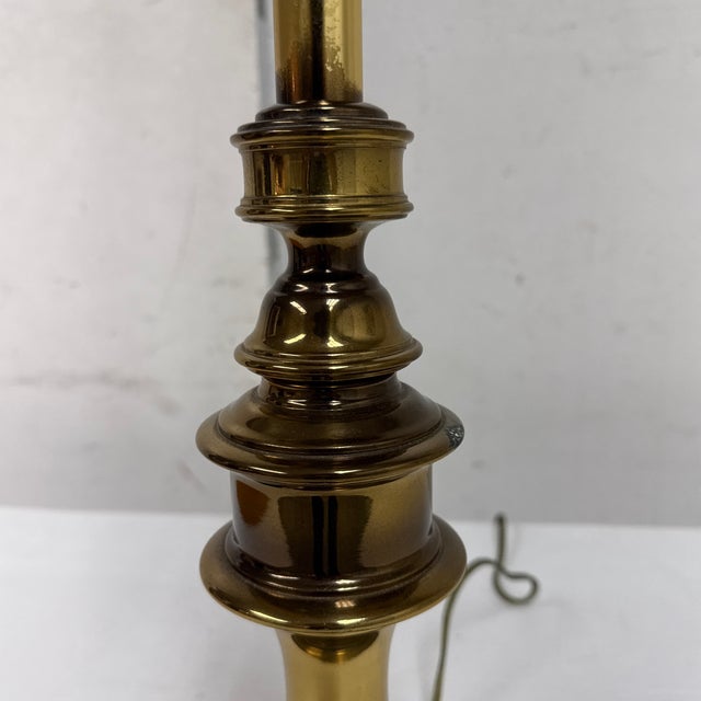 Stiffel Late 20th Century Brass Table Lamp For Sale - Image 9 of 12