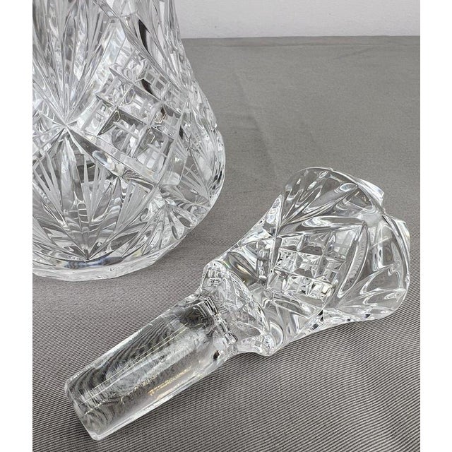 Crystal and Cut Glass Tray Shot Glasses, Set of 8 For Sale - Image 9 of 17