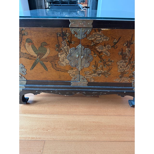 Decorative Peacock Chest For Sale In Nashville - Image 6 of 9