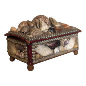 Antique Shell Box