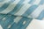Mid-Century Modern Doris Leslie Blau Vintage Indian Dhurrie Striped Blue Rug For Sale - Image 3 of 8