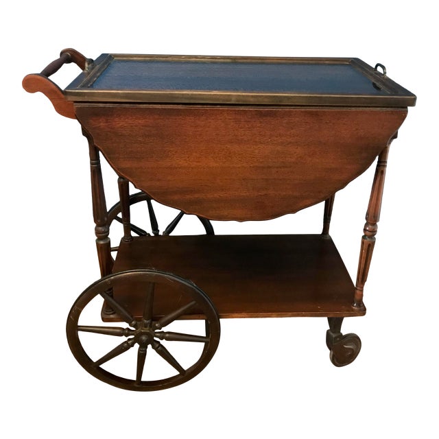 Antique Paalman Tea Cart Chairish