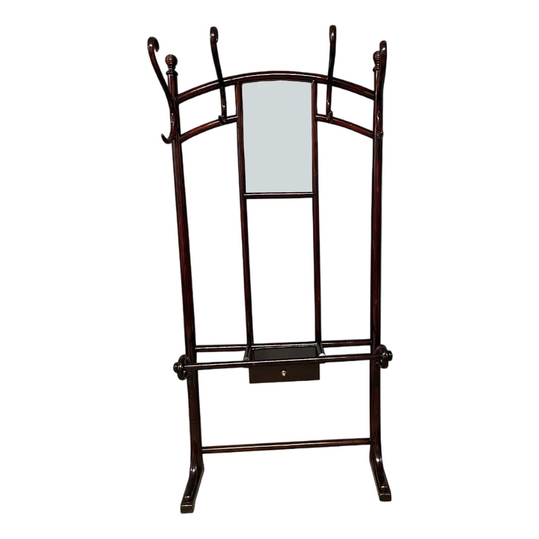 Antique Wardrobe with Mirror from Thonet, 1890s | Chairish