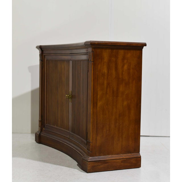 Mid 20th Century Mid Century Console Table & Mirror Set Laureate Collection by Drexel Heritage For Sale - Image 5 of 12