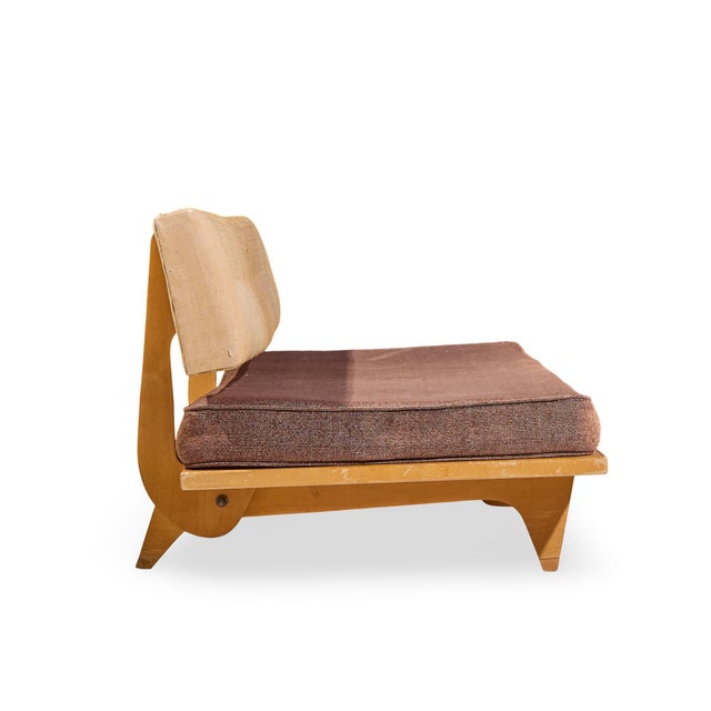 Brown Richard Stein for Knoll Model 700 Mid Century Birch Daybed Sofa For Sale - Image 8 of 13