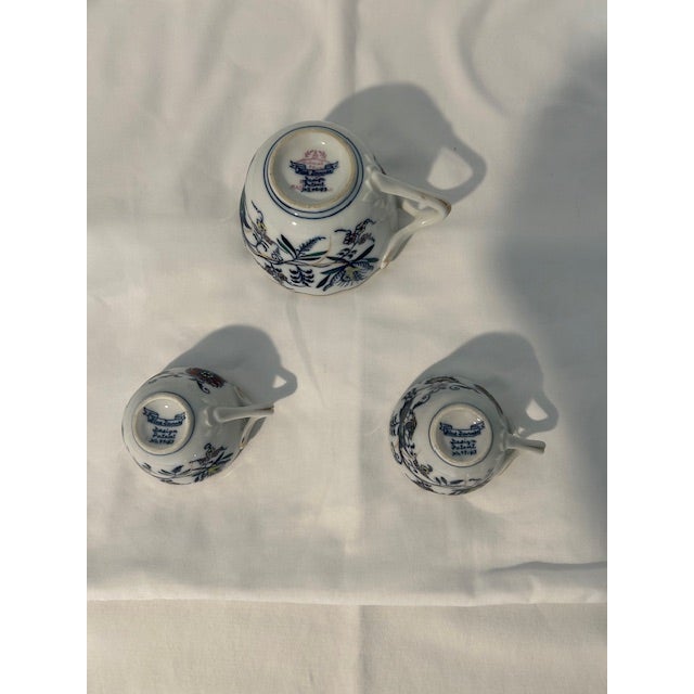 1950s 71 Pieces of Vintage, Blue Danube, Mascot China, Mid Century Modern For Sale - Image 9 of 18