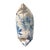 2020s Pair of 22'' Thibaut Chinoiserie-Inspired Blue & Gold Scenic Throw Pillows For Sale - Image 5 of 6