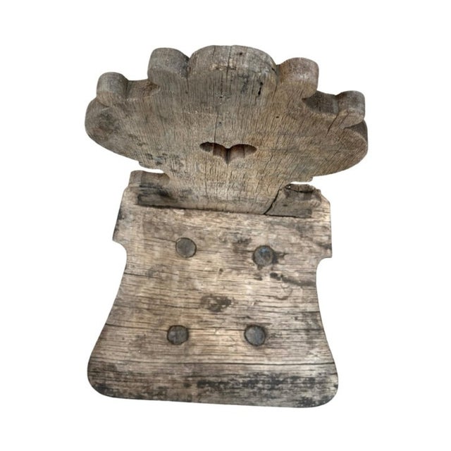 Folk Art Late 18th Century European Alpine "Stabelle" Chair For Sale - Image 3 of 4