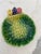 Japanese 1980s Vintage Hand-Painted Cabbage Majolica Style Bowls/Plates, Made in Japan -Set of 5 For Sale - Image 3 of 10