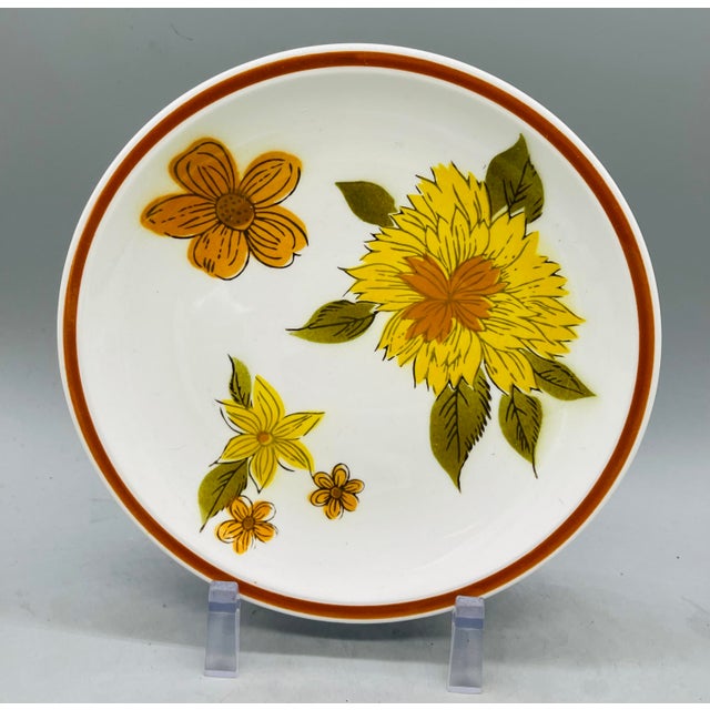 Mismatched Set of 5 Vintage Floral Salad Plates Chairish