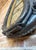 Brass Antique Repurposed Leather Horse Collar Mirror For Sale - Image 8 of 12