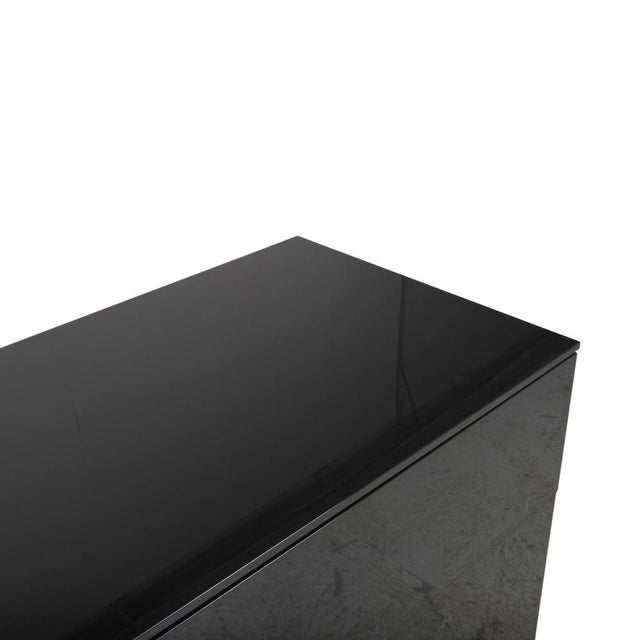 Interlübke Cube Change Sideboard Wood Grey Anthracite High Gloss from Lübke For Sale - Image 5 of 18