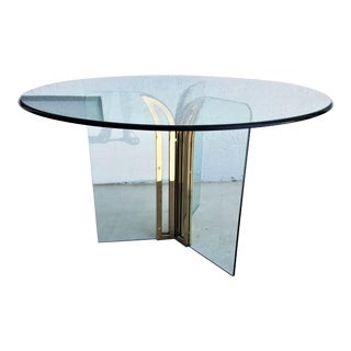 Vintage New Brass Dining Tables For Sale Chairish