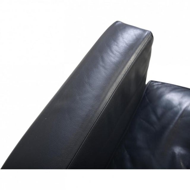 Vintage LC2/3 Three-Seater Sofa in Black Pelle Leather by Le Corbusier, 2000s For Sale - Image 11 of 18