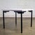 White Mid to Late 20th Century MCM to Modern Square Dining Table W/Black Steel Tube Frame & White Laminate Top For Sale - Image 8 of 18