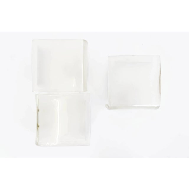 Curved Glass Sconces from Mazzega, 1960s, Set of 2 For Sale - Image 6 of 6