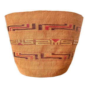 Antique Tlingit Woven Berry Basket Native Americana