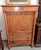 Empire Walnut Drop-Front Secretary, Early 19th Century For Sale - Image 9 of 10